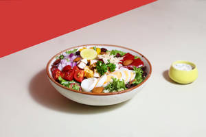 Egg Power Chicken Caesar Salad