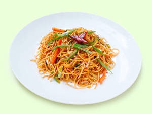 Schezwan Chicken Noodles