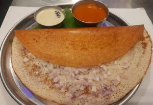 Onion Dosa(onions Sprinkled On Dosa)