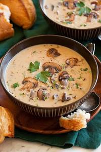 Veg Mushroom Soup (no Onion & Garlic)