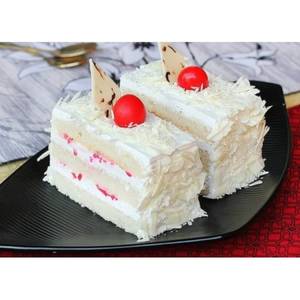 White Forest Ice Cream Pastry        
