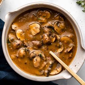 Mushroom gravy