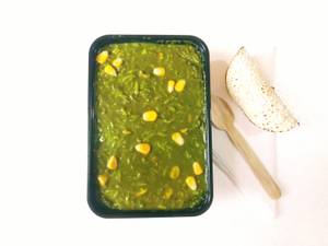 Palak And Corn Khichdi
