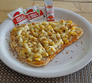 Corn And Cheese Pizza 