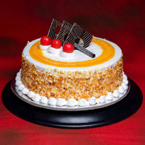 Eggless Butterscotch Cake (1 Pound)