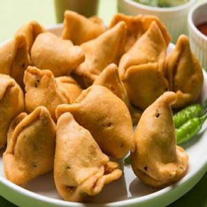Homemade Mini Dry Samosa  [sts]
