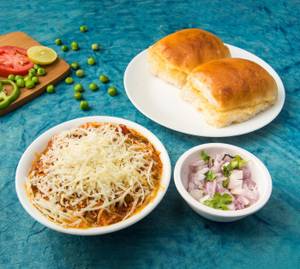 Cheese Pav Bhaji