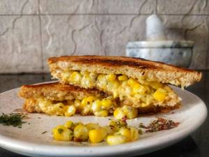 Corn Cheese Sandwich