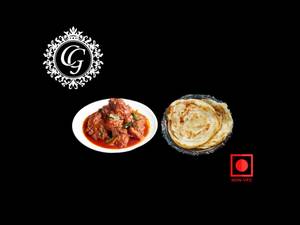 Chicken Changezi With 2 Laccha Paratha