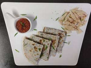 Mixed Mushroom & Goat Cheese Quesadilla