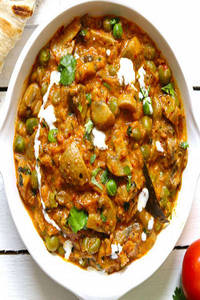 Matar Mushroom Masala