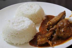 Puttu Chicken Curry