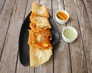 Butter Paneer Masala Dosa