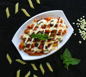 3 Cheese Pasta in Red Sauce