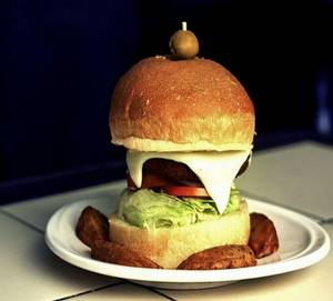 Double Patty Peppy Paneer Burger