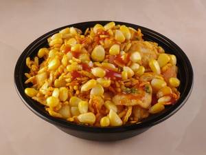 Corn Bhel Poori