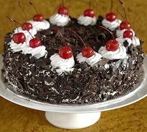 Eggless Classic Black Forest Cake [1 Pound]