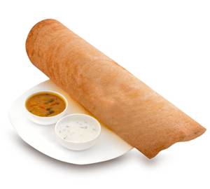 Jain Plain Dosa and Chutney