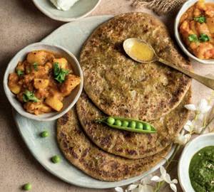 Ajwain Paratha + Sabji