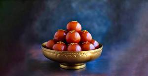 Stuffed Gulab Jamun (Gila Wala)