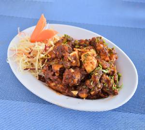 Double Egg Manchurian Noodles