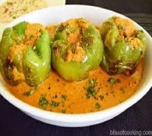 Stuffed Capsicum Masala Large