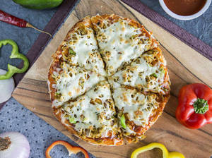 Chicken Cheese Pizza [8 Inches]