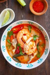 Seafood Tom Yum Soup