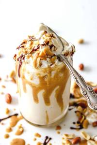 Butterscotch milk shakes