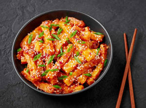 Crispy Honey Potatoes