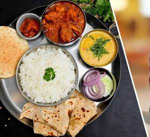 Chicken Masala Thali