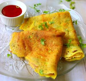 Moong Dal Chilla (Plain)