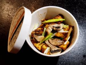 Peppered Cottage Cheese With Mushroom