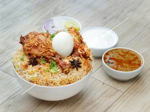 Hyderabadi Chicken Dum Biryani