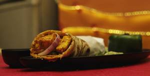 Tandoori Paneer Tikka Roll
