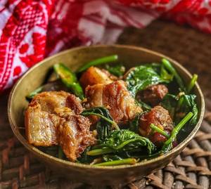 Pork Fry with Laihak