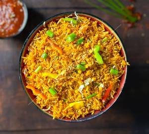 Veg Schezwan Fried Rice 