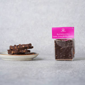 Butterscotch Dark Chocolate Barks