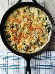 Baked Cheese White Sauce Pasta