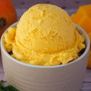 Mango Ice Cream Scoop