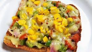 Amul butter Cheese corn toast