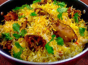 Tangdi Chicken Biryani (2 Legs )