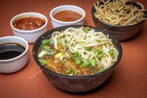 Paneer Manchurian Noodles Bowl