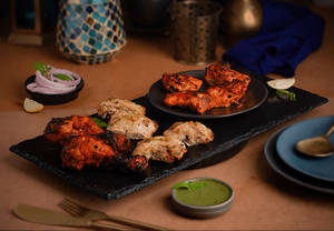 Tandoori Murgh Kebab Platter (Serves 2)