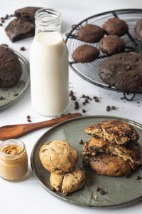 Belgian chocolate chip cookies