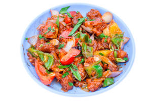 Chilli Mushroom Dry