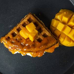 Mango Creamcheese Waffle