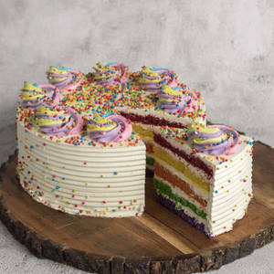 Rainbow Cake 1 Kg
