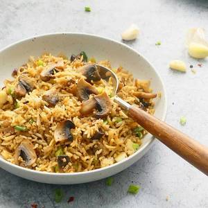Mushroom Schezwan Fried Rice