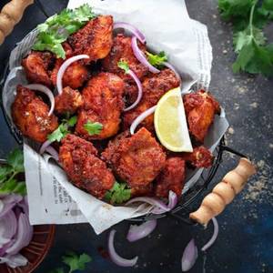 Chilly chicken dry [6 pieces]